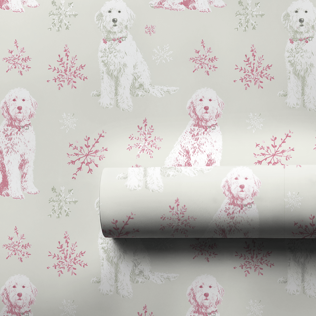 Snow Doodle - Wrapping Paper - Aspen & Arlo