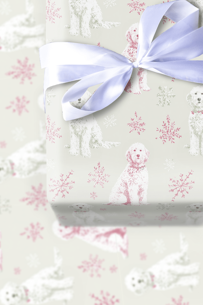 Snow Doodle - Wrapping Paper - Aspen & Arlo