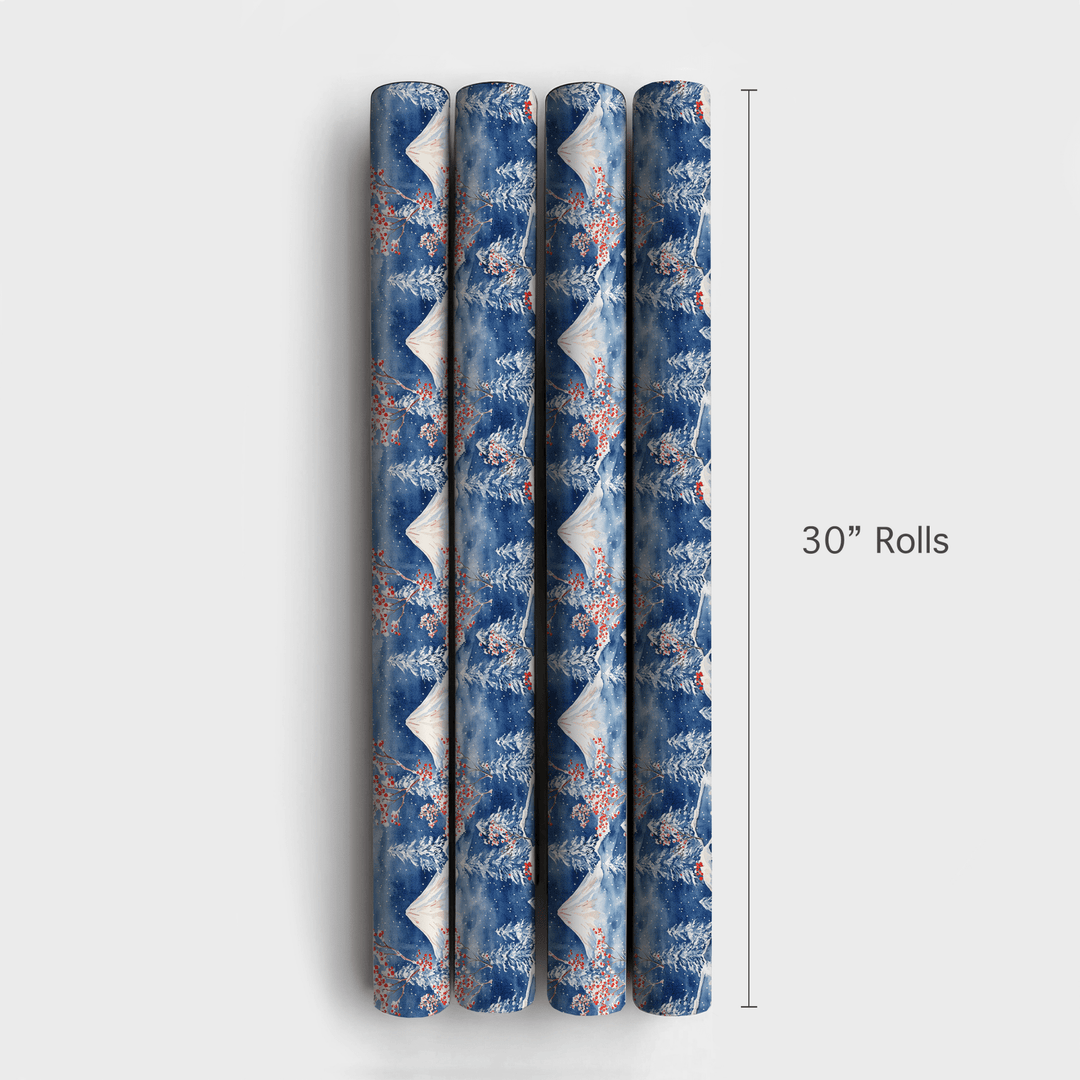 Festive Fuji - Wrapping Paper - Aspen & Arlo