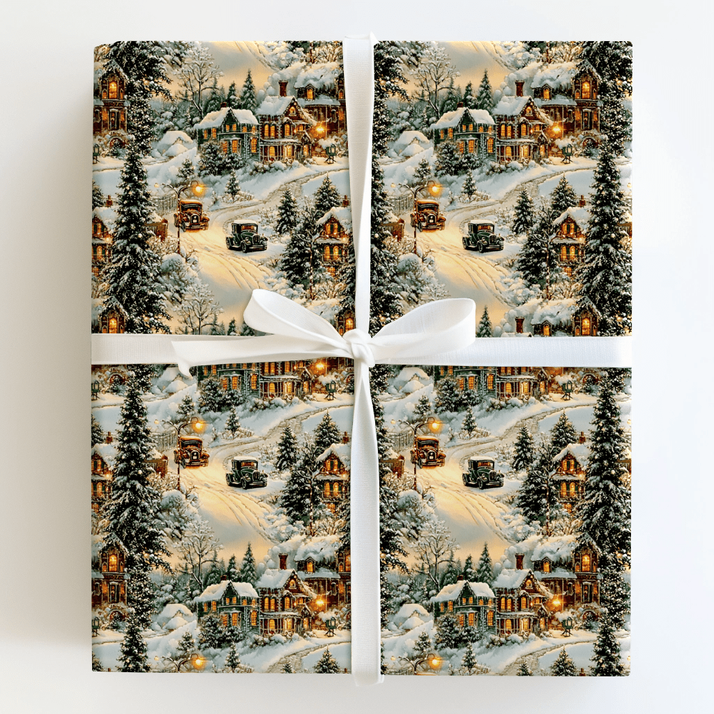 Wonderful Vintage Eve - Wrapping Paper - Aspen & Arlo