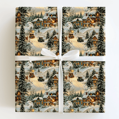 Wonderful Vintage Eve - Wrapping Paper - Aspen & Arlo