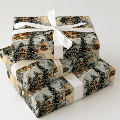Wonderful Vintage Eve - Wrapping Paper - Aspen & Arlo