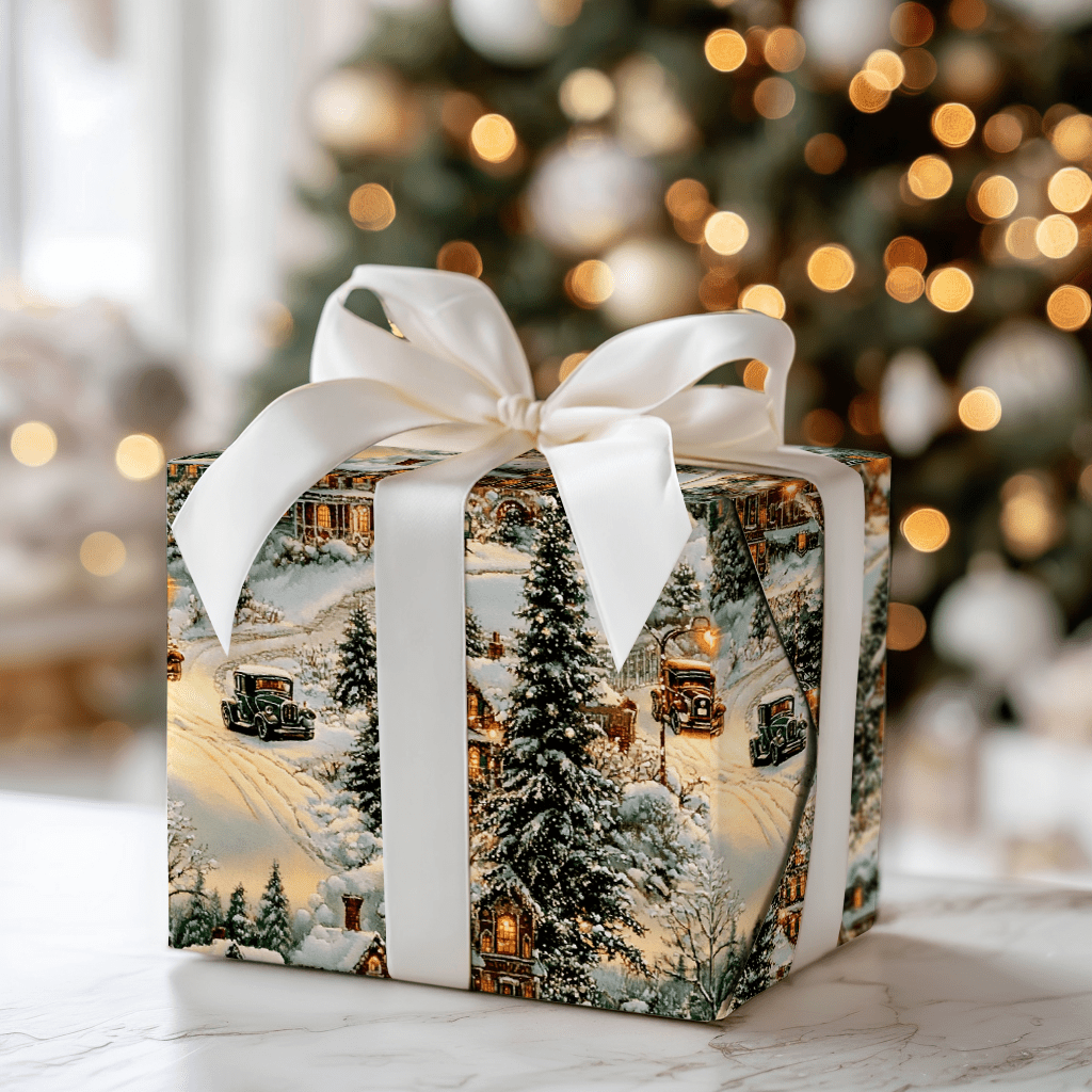 Wonderful Vintage Eve - Wrapping Paper - Aspen & Arlo