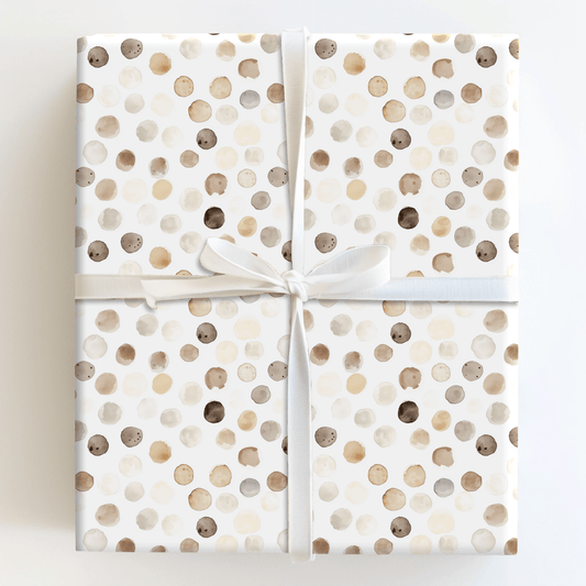Cloudy Raindrops - Wrapping Paper - Aspen & Arlo