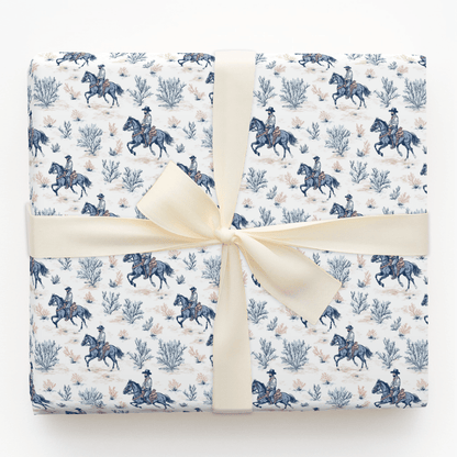 Blue Ride - Wrapping Paper - Aspen & Arlo