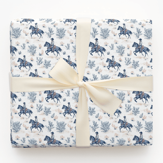 Blue Ride - Wrapping Paper - Aspen & Arlo