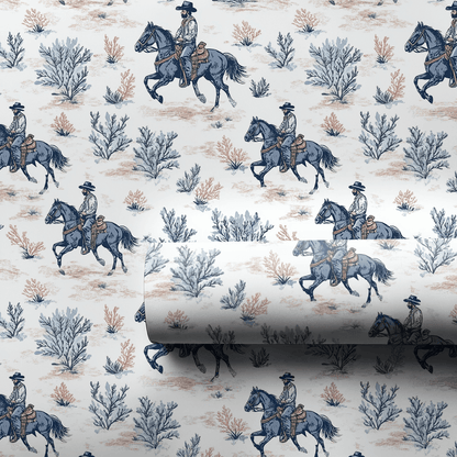 Blue Ride - Wrapping Paper - Aspen & Arlo