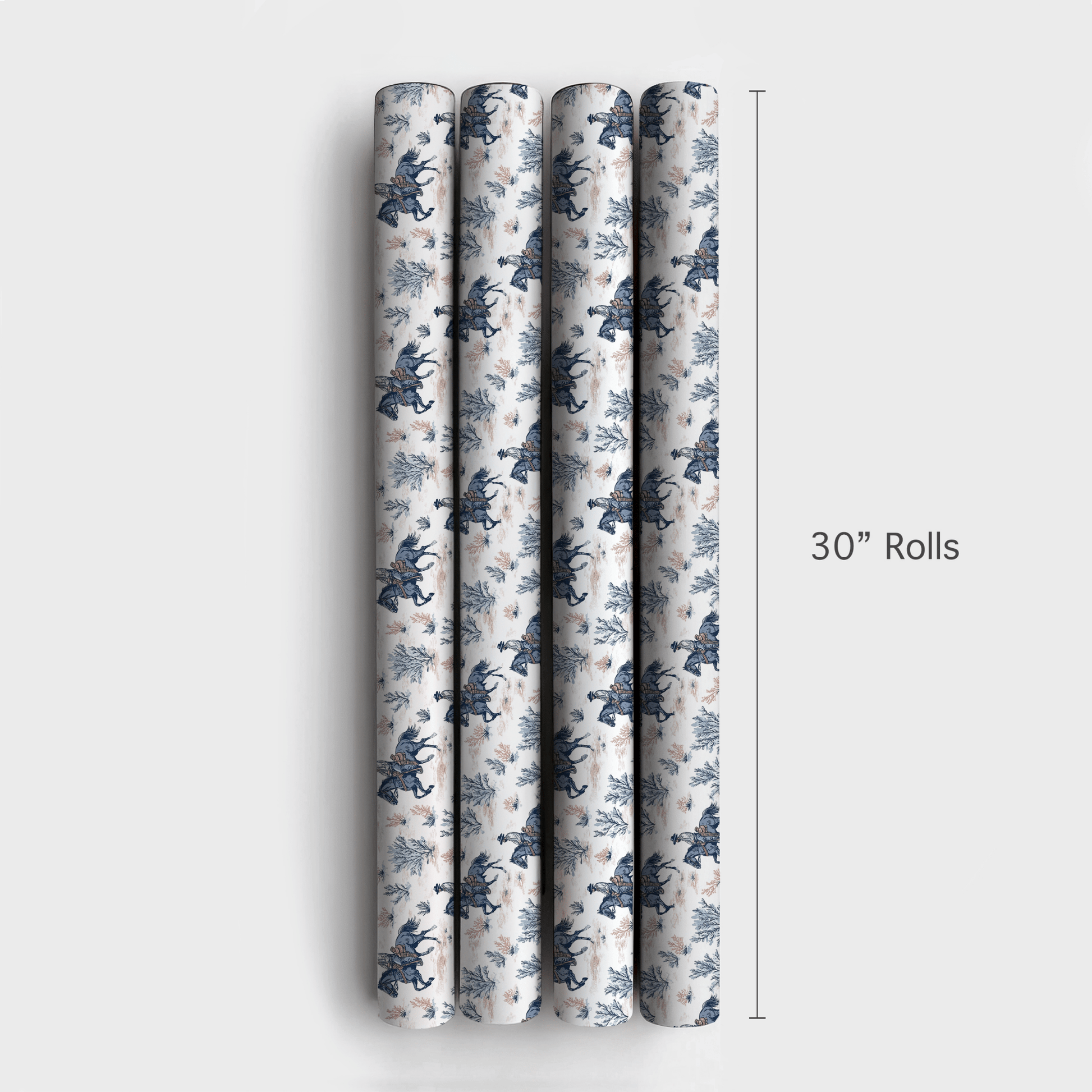 Blue Ride - Wrapping Paper - Aspen & Arlo