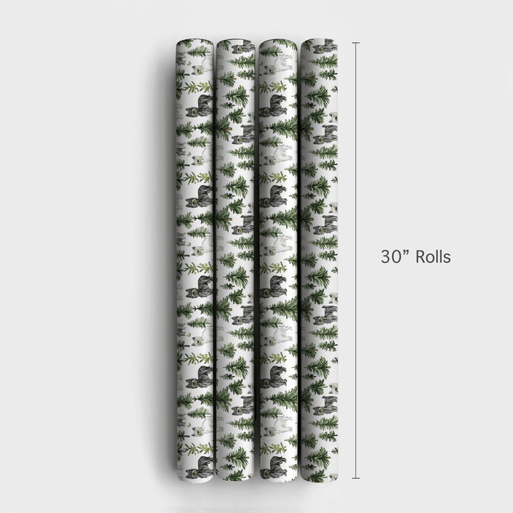 Snow Day for Scottish Terriers - Wrapping Paper - Aspen & Arlo