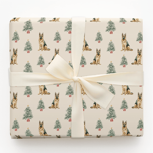 Shep the Tree - Wrapping Paper - Aspen & Arlo