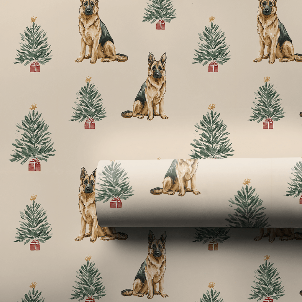 Shep the Tree - Wrapping Paper - Aspen & Arlo