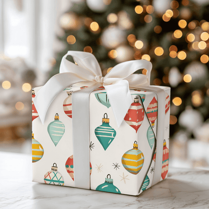 Vintage Baubles - Wrapping Paper - Aspen & Arlo