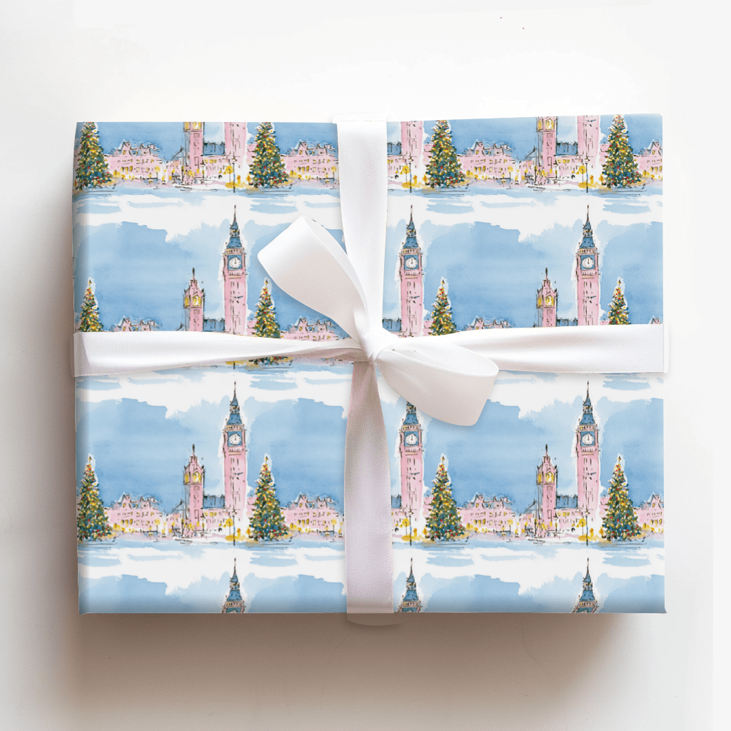 Big Ben Bells - Wrapping Paper - Aspen & Arlo