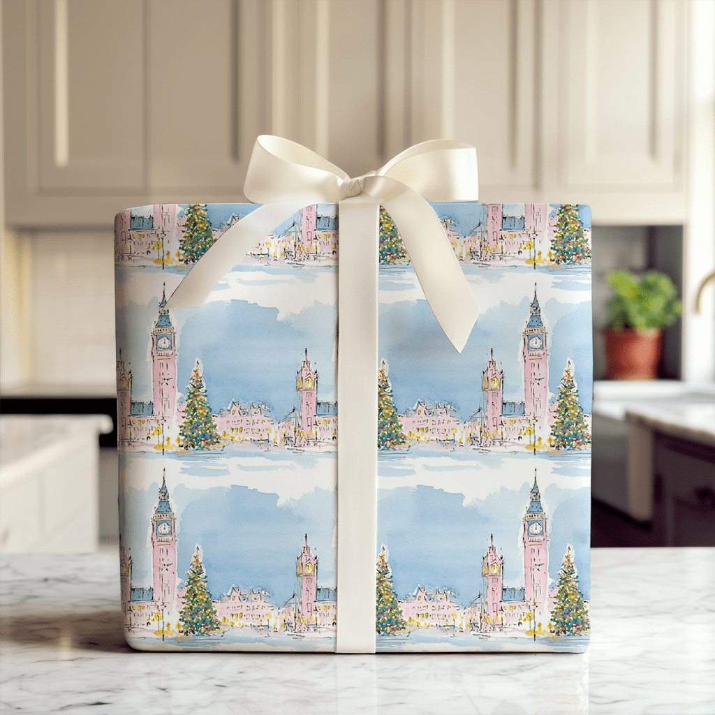 Big Ben Bells - Wrapping Paper - Aspen & Arlo