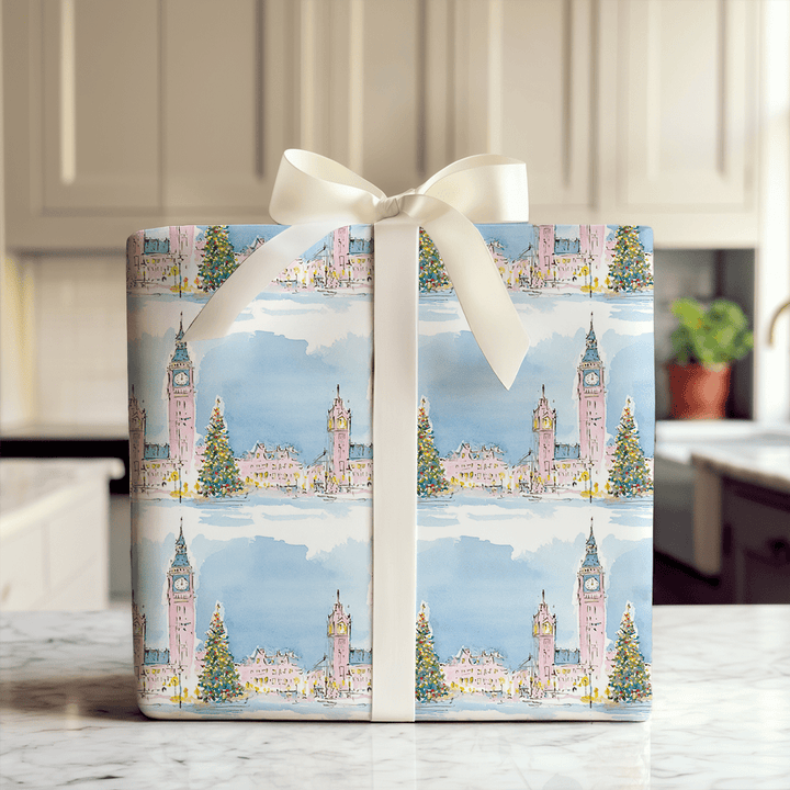 Big Ben Bells - Wrapping Paper - Aspen & Arlo
