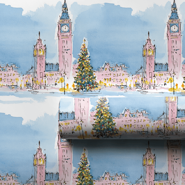 Big Ben Bells - Wrapping Paper - Aspen & Arlo