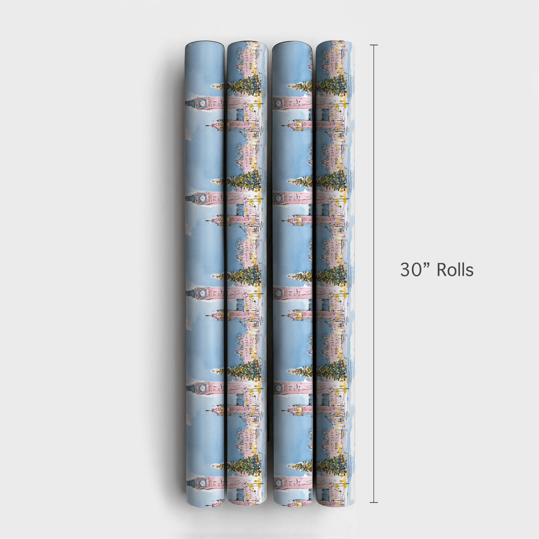 Big Ben Bells - Wrapping Paper - Aspen & Arlo