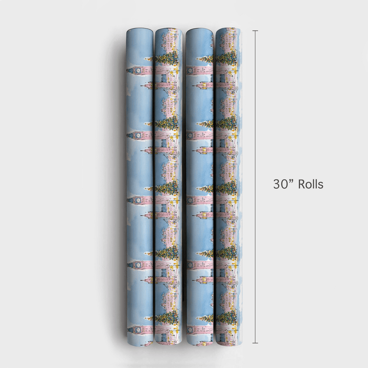 Big Ben Bells - Wrapping Paper - Aspen & Arlo