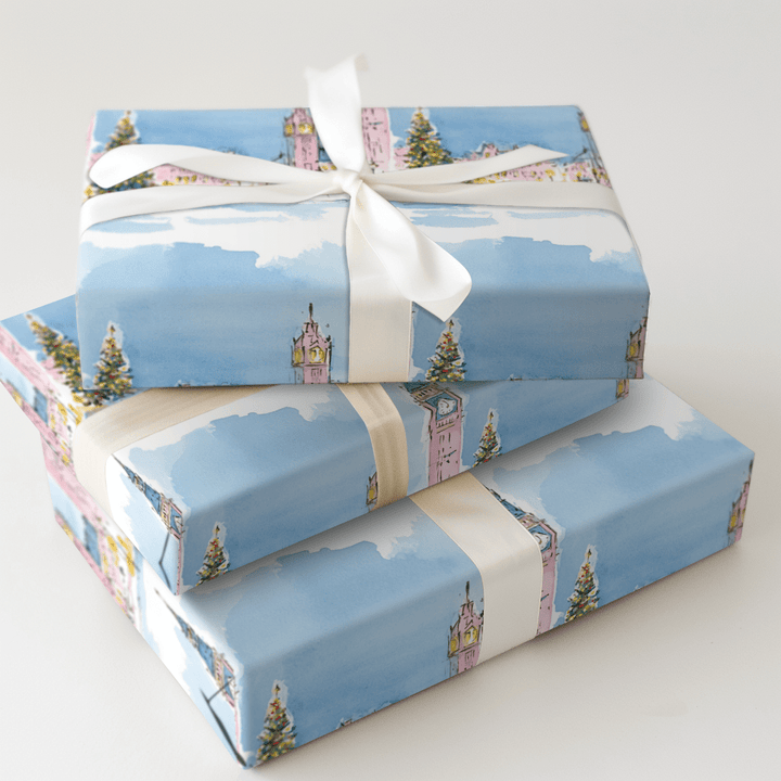 Big Ben Bells - Wrapping Paper - Aspen & Arlo