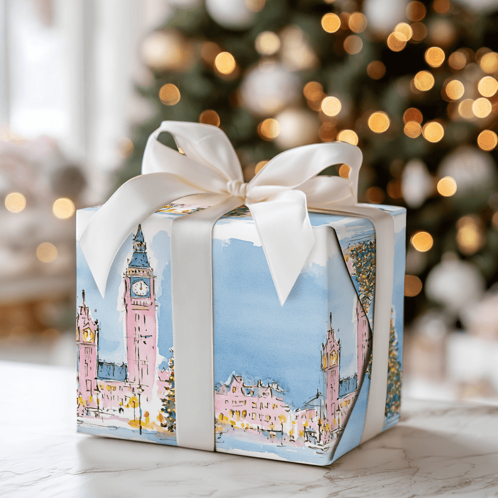 Big Ben Bells - Wrapping Paper - Aspen & Arlo