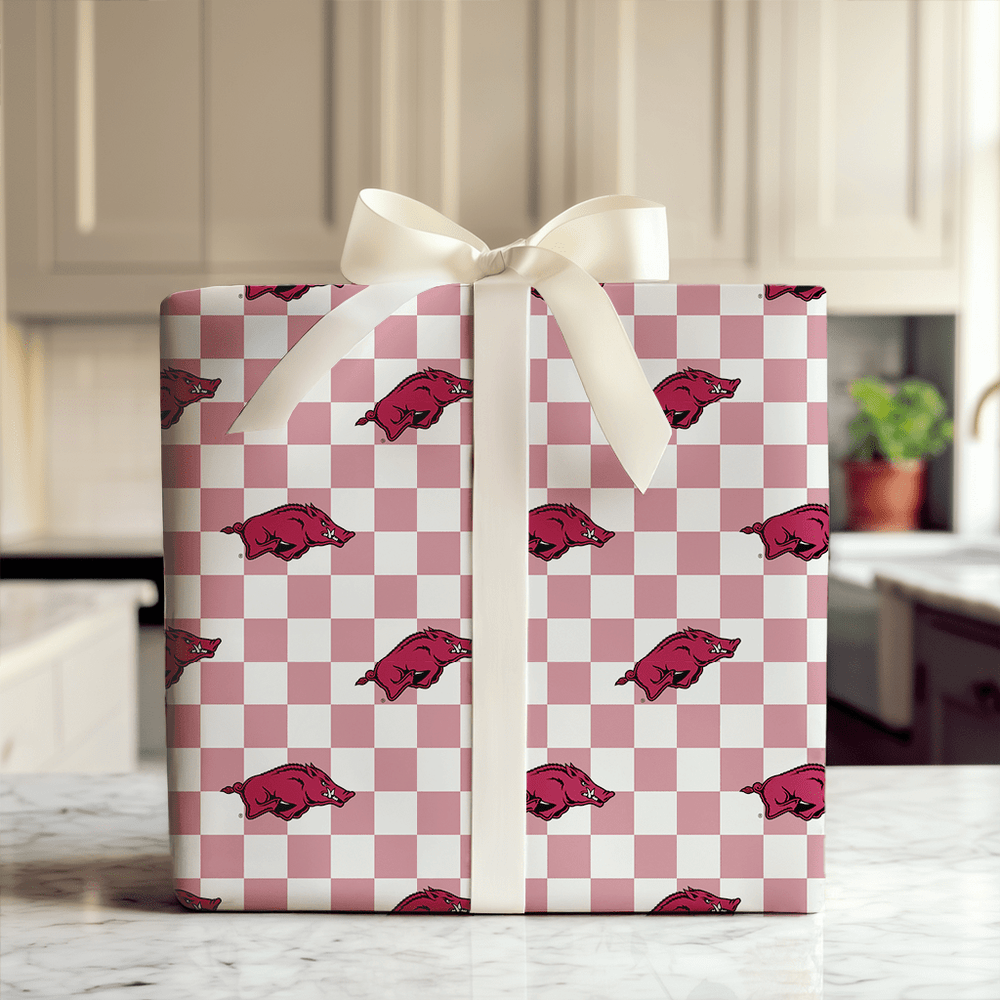 Checked in Arkansas - Wrapping Paper - Aspen & Arlo