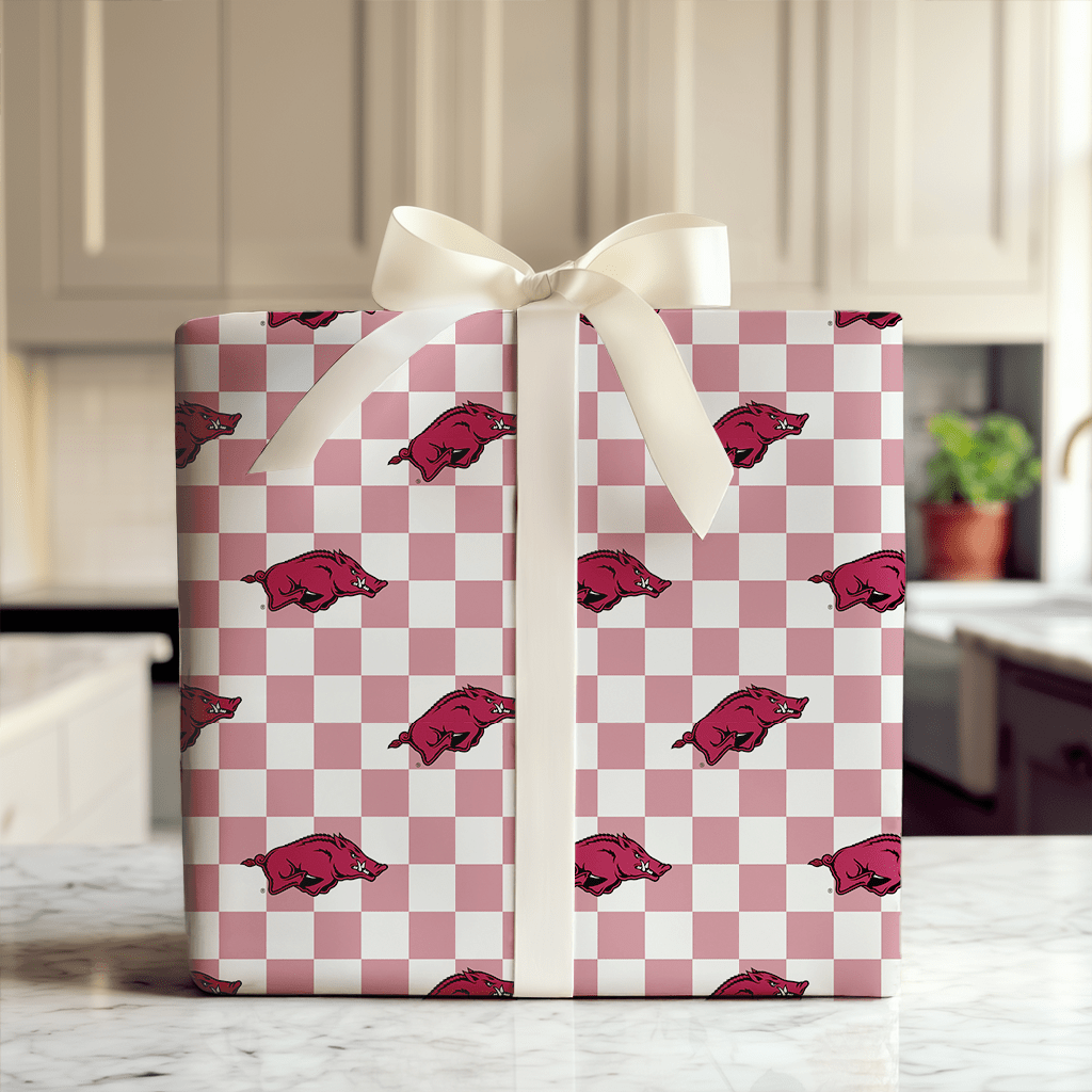 Checked in Arkansas - Wrapping Paper - Aspen & Arlo