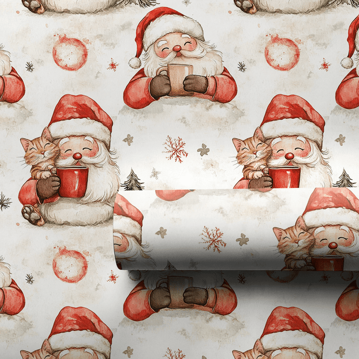 Whisker Latte - Wrapping Paper - Aspen & Arlo