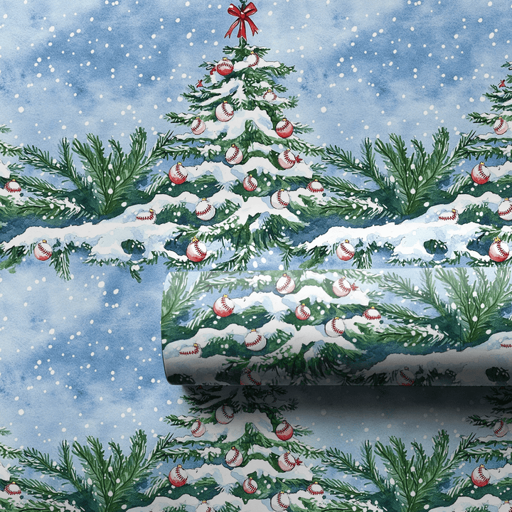 Holiday Grand Slam - Wrapping Paper - Aspen & Arlo