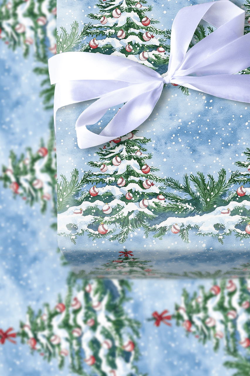 Holiday Grand Slam - Wrapping Paper - Aspen & Arlo