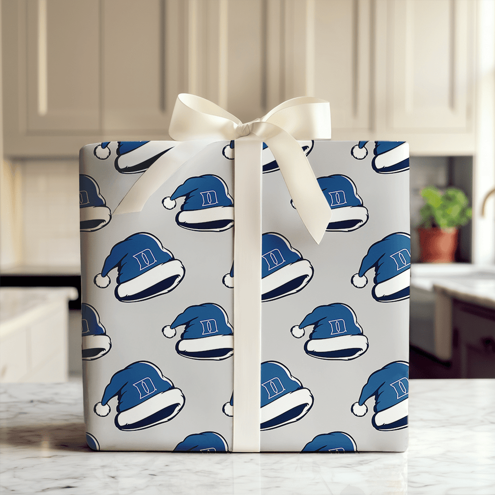 Jolly Blue D - Wrapping Paper - Aspen & Arlo