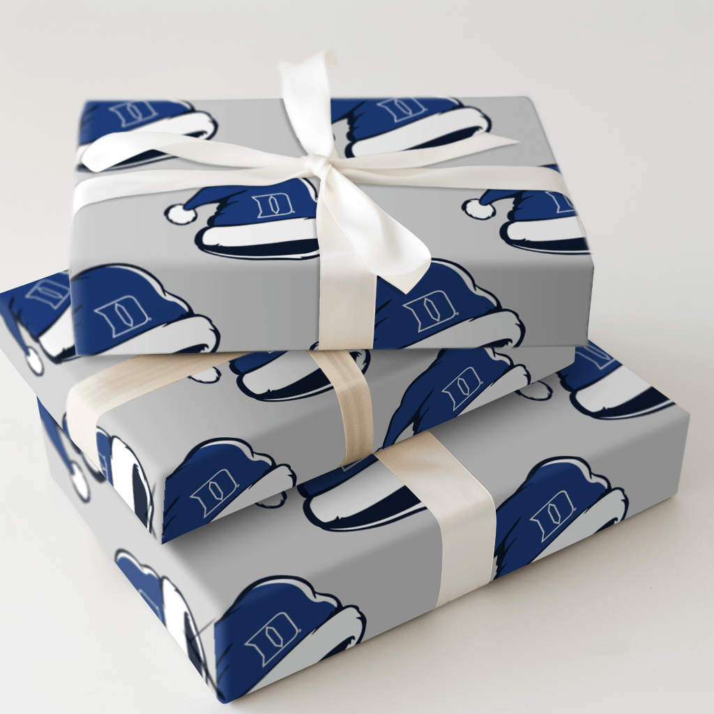 Jolly Blue D - Wrapping Paper - Aspen & Arlo