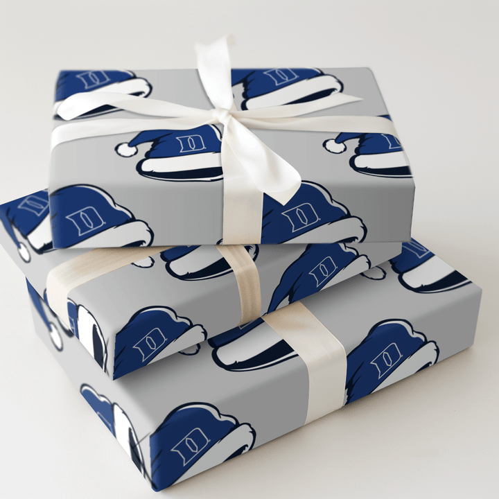 Jolly Blue D - Wrapping Paper - Aspen & Arlo