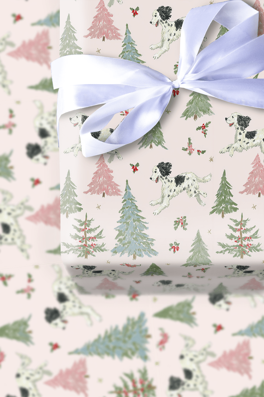Frosted Forest Friends - Wrapping Paper - Aspen & Arlo