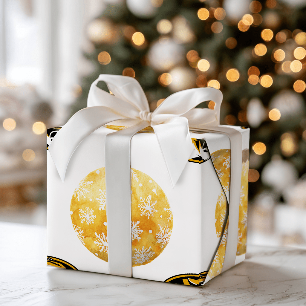 Tiger Trimmed Tree - Wrapping Paper - Aspen & Arlo