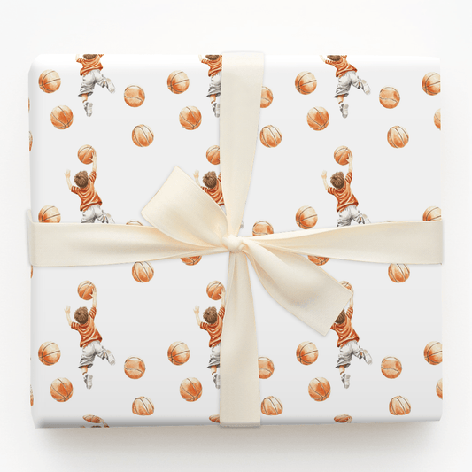 Dunk Dude - Wrapping Paper - Aspen & Arlo