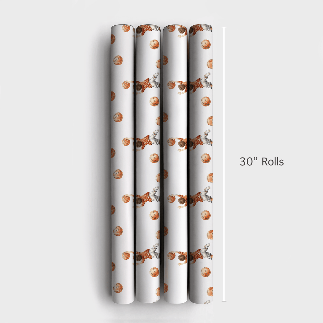 Dunk Dude - Wrapping Paper - Aspen & Arlo