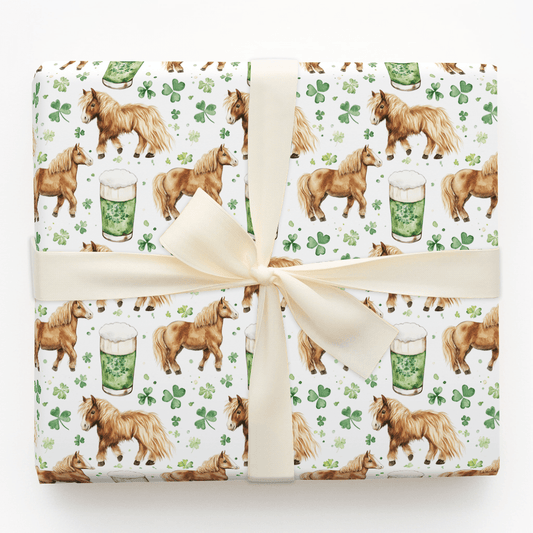 Brews with the Shetland - Wrapping Paper - Aspen & Arlo