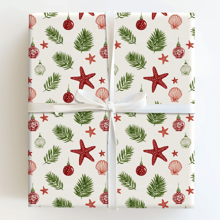Wakiki Shell Trim - Wrapping Paper - Aspen & Arlo