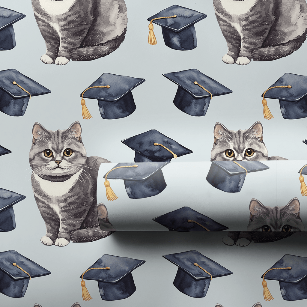 Purrsevered - Wrapping Paper - Aspen & Arlo