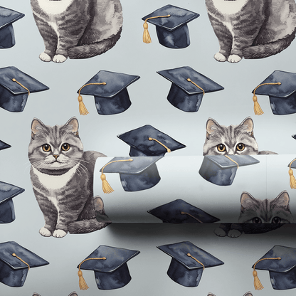 Purrsevered - Wrapping Paper - Aspen & Arlo