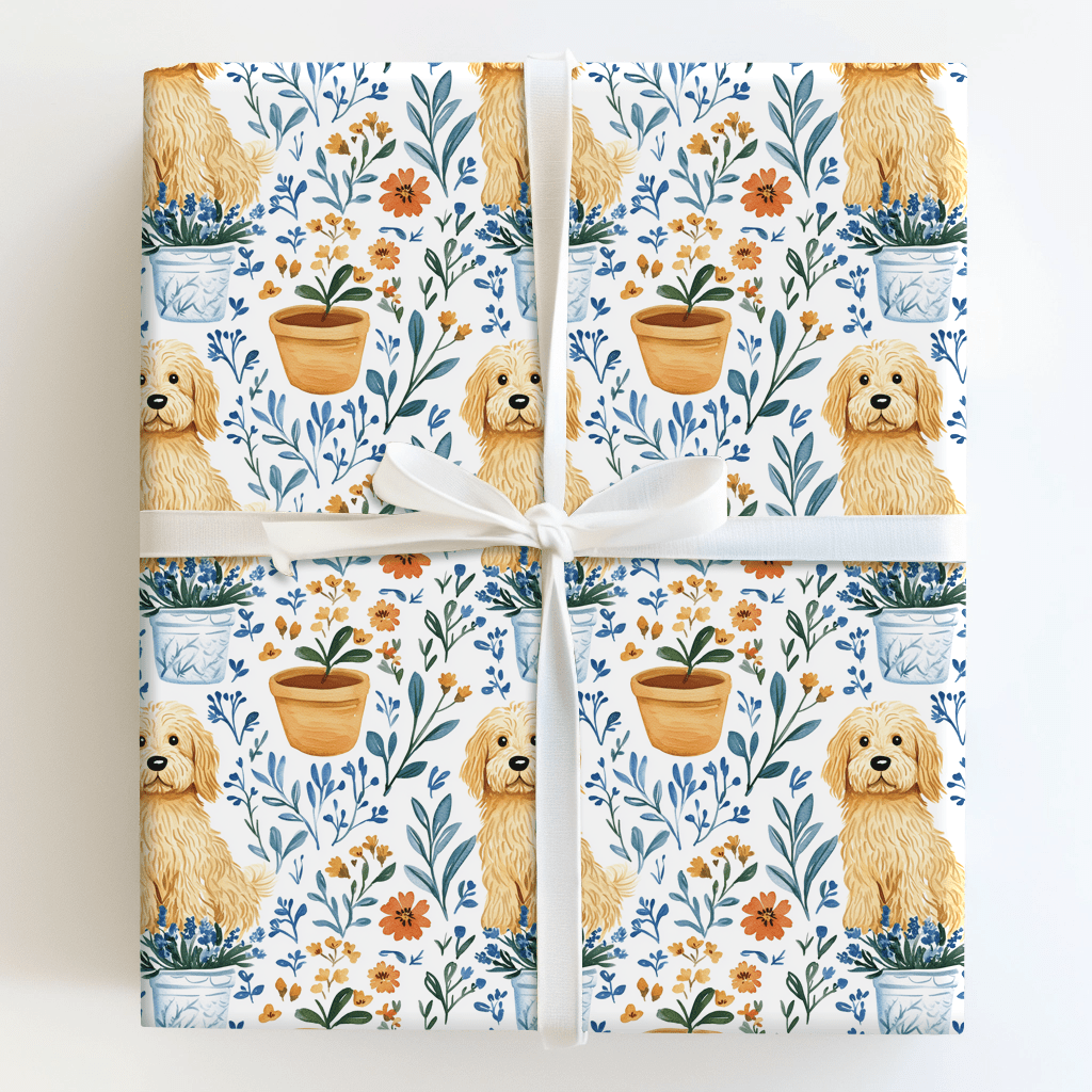 Petal Pup Parade - Wrapping Paper - Aspen &amp; Arlo