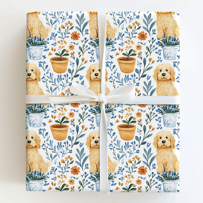 Petal Pup Parade - Wrapping Paper - Aspen &amp; Arlo