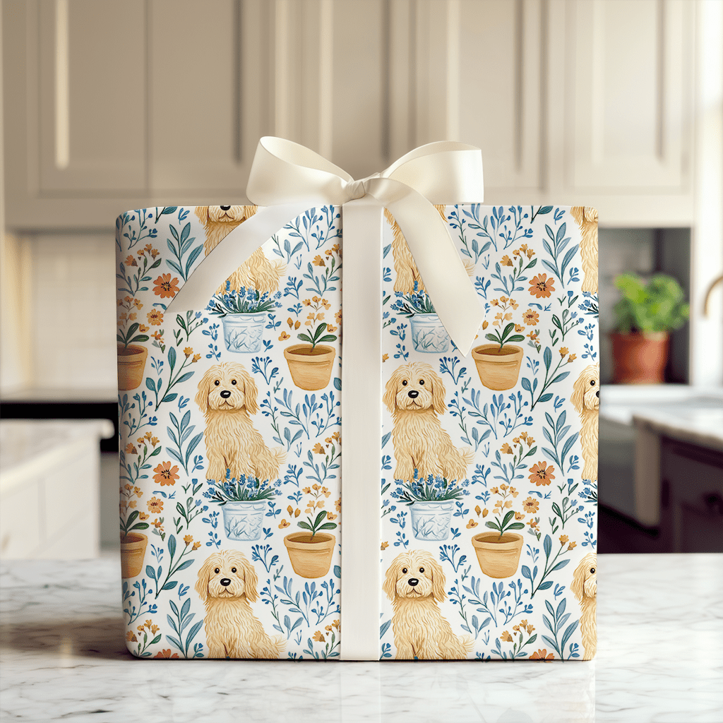 Petal Pup Parade - Wrapping Paper - Aspen &amp; Arlo