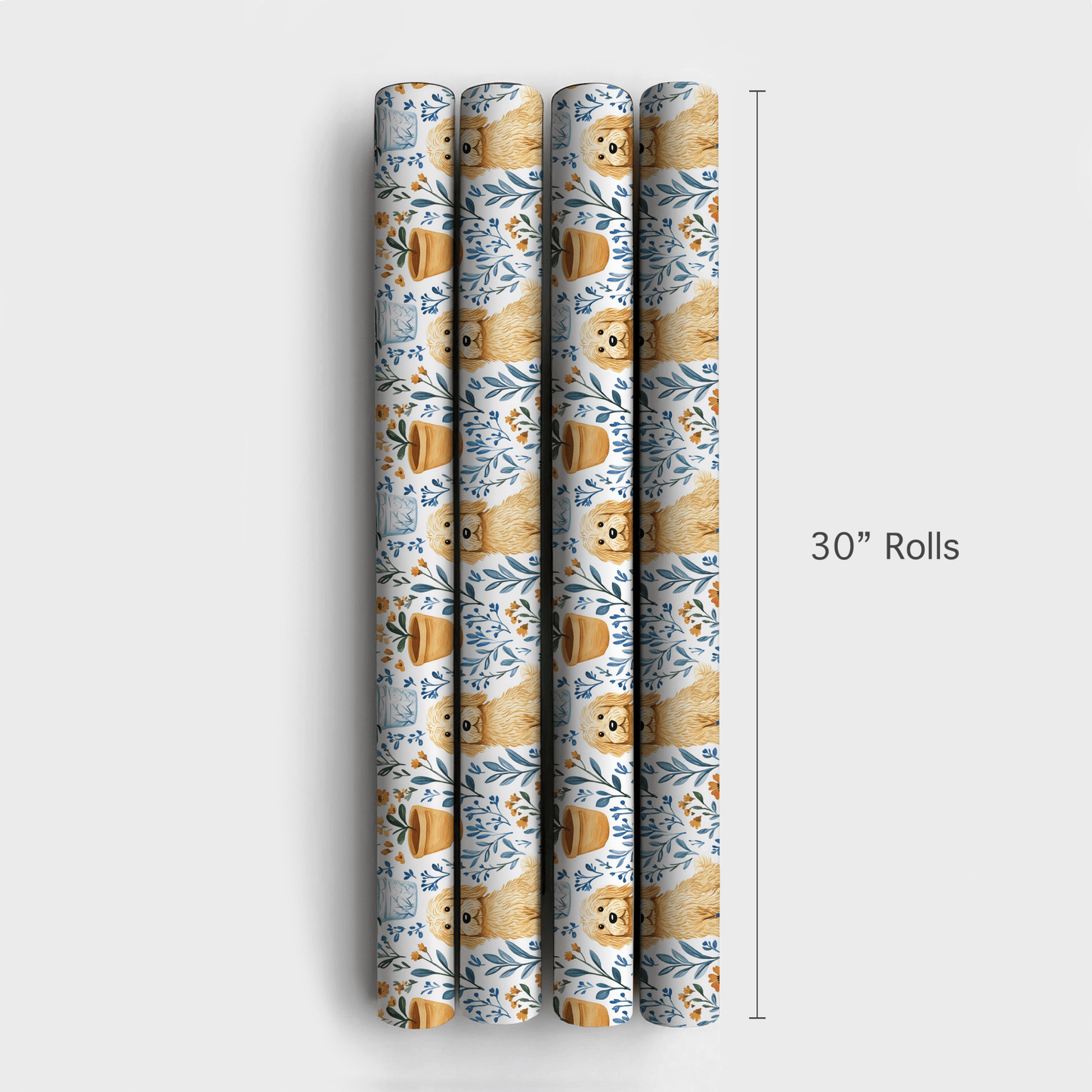 Petal Pup Parade - Wrapping Paper - Aspen &amp; Arlo