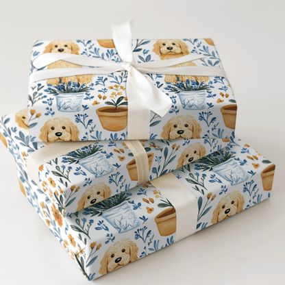 Petal Pup Parade - Wrapping Paper - Aspen &amp; Arlo
