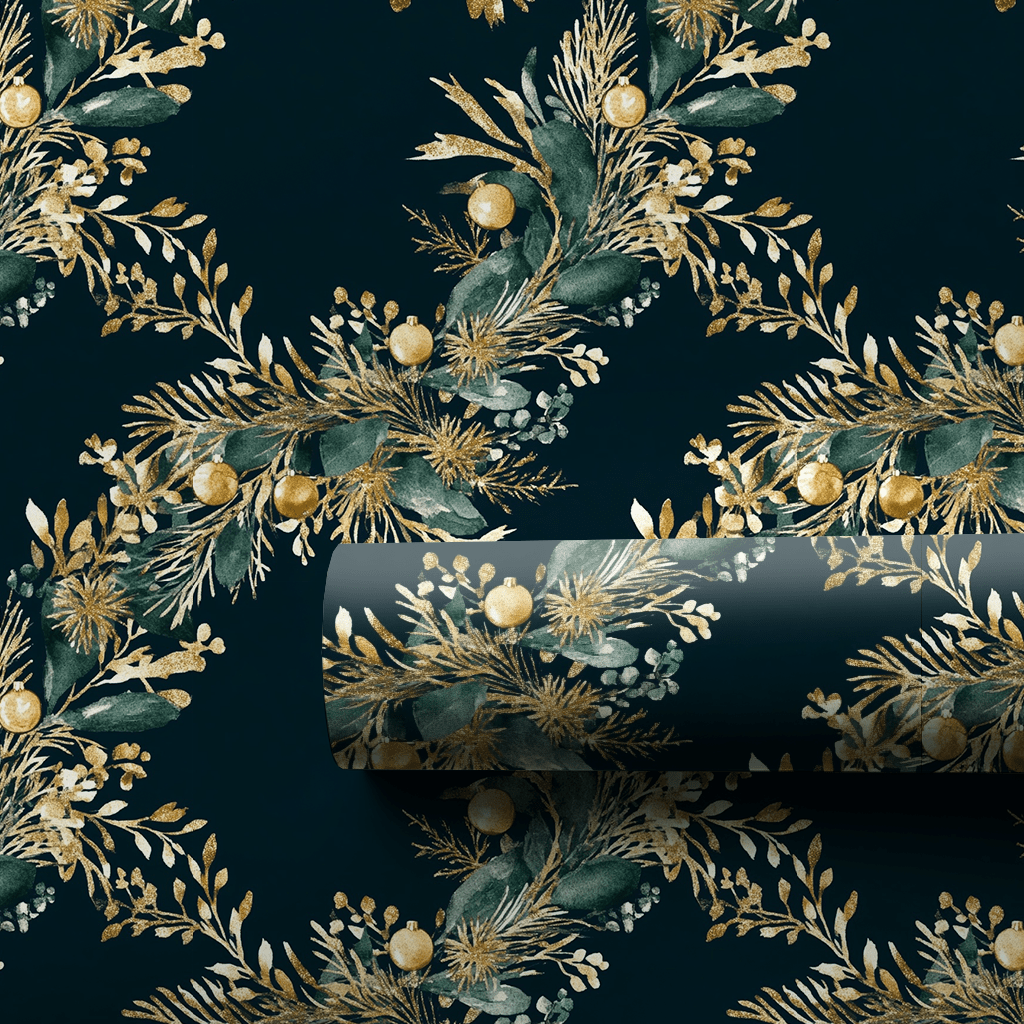 Deck the Walls - Wrapping Paper - Aspen & Arlo