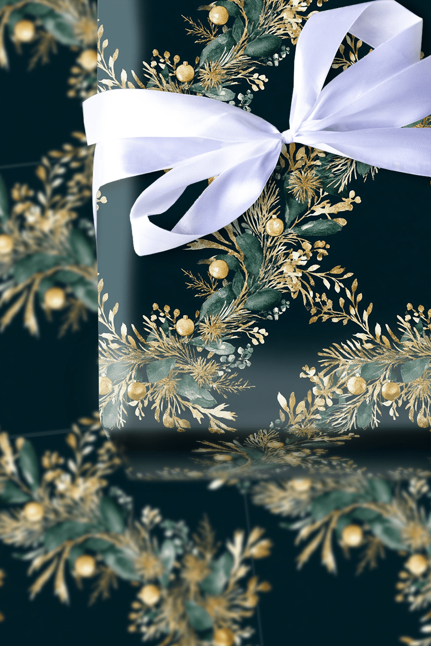 Deck the Walls - Wrapping Paper - Aspen & Arlo