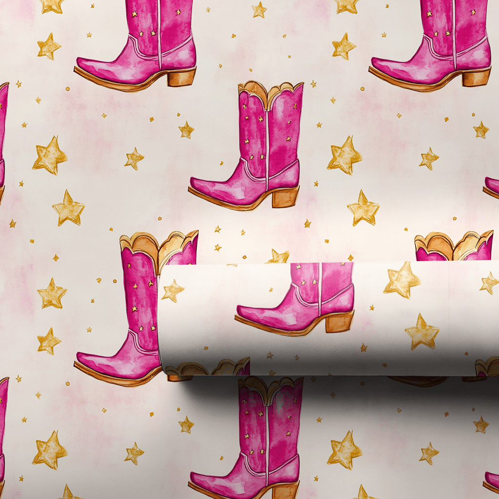 Boot Scootin Birthday - Wrapping Paper - Aspen & Arlo