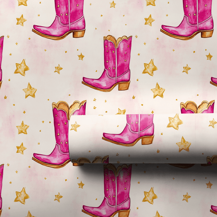 Boot Scootin Birthday - Wrapping Paper - Aspen & Arlo