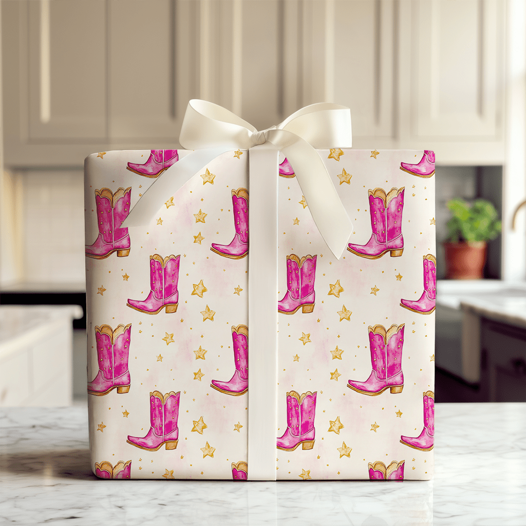 Boot Scootin Birthday - Wrapping Paper - Aspen & Arlo